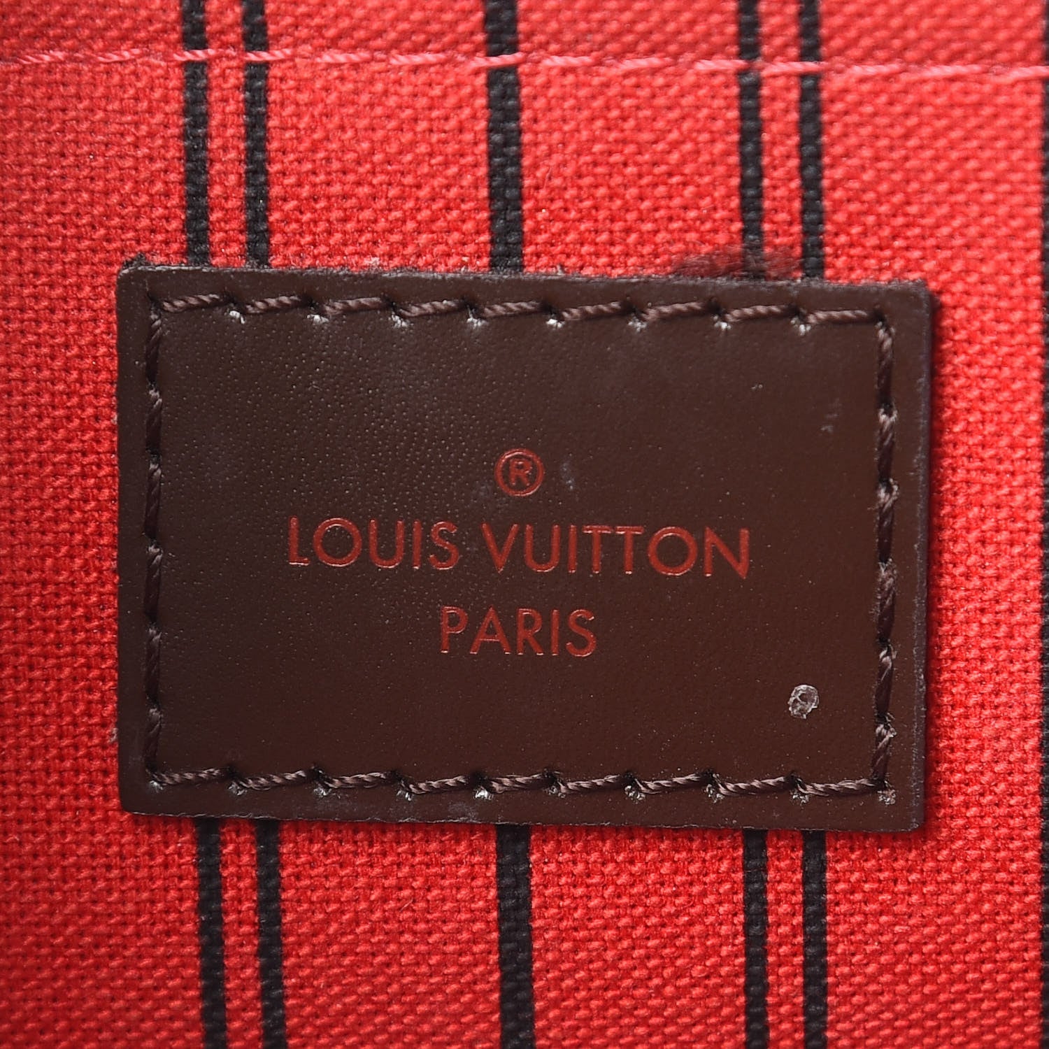Louis Vuitton Damier Ebene Neverfull MM GM Pochette 6 of 11