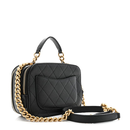 Chanel Caviar Quilted Small Camera Bag Black 3 of 14