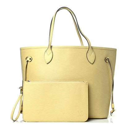 Louis Vuitton Epi Neverfull MM Vanilla 1 of 13