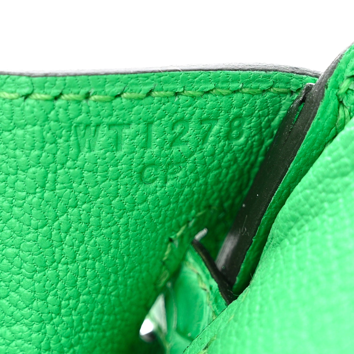 Togo Matte Alligator Birkin Touch 25 Vert Comics