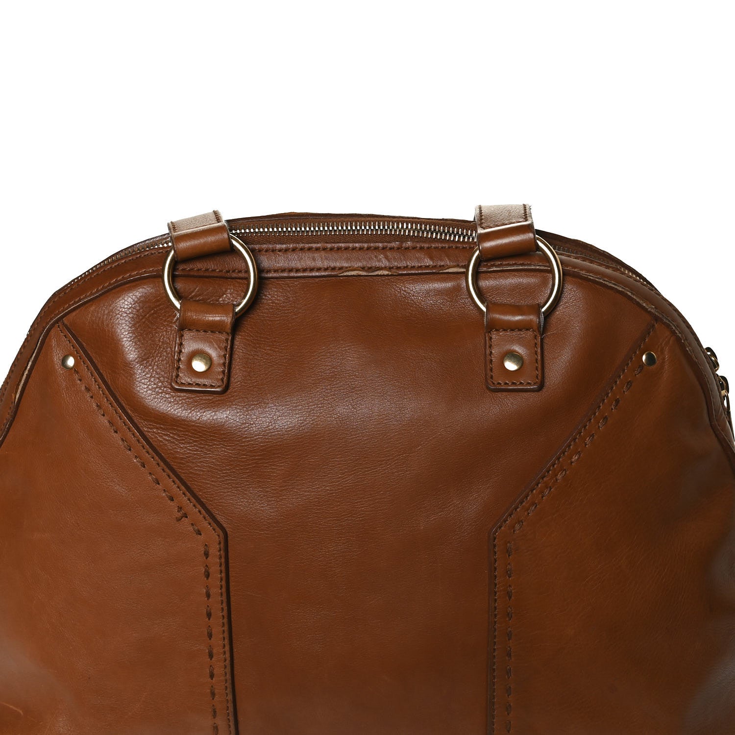 Saint Laurent Calfskin Large Muse Tan 28 of 39