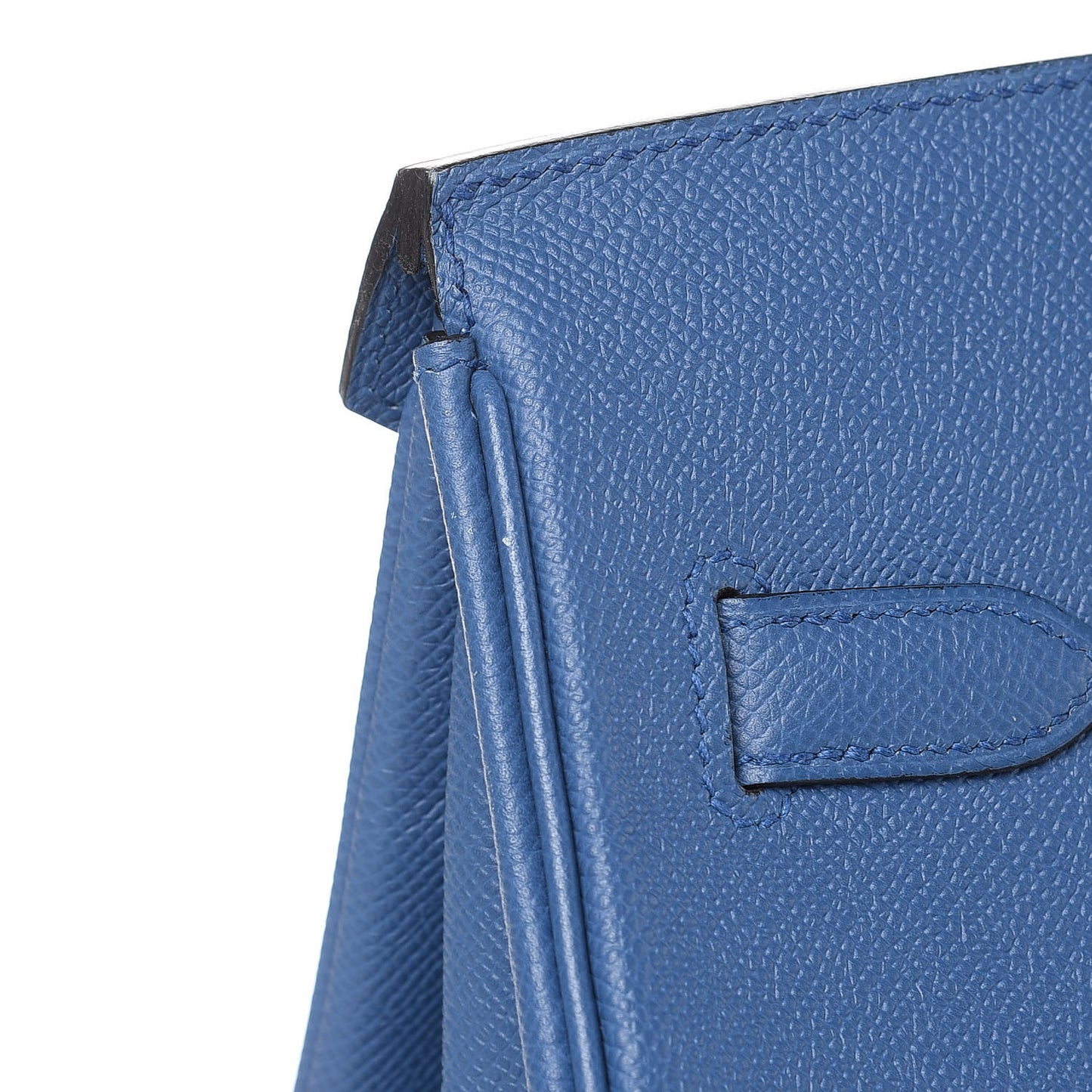 Epsom Birkin 35 Bleu Agate