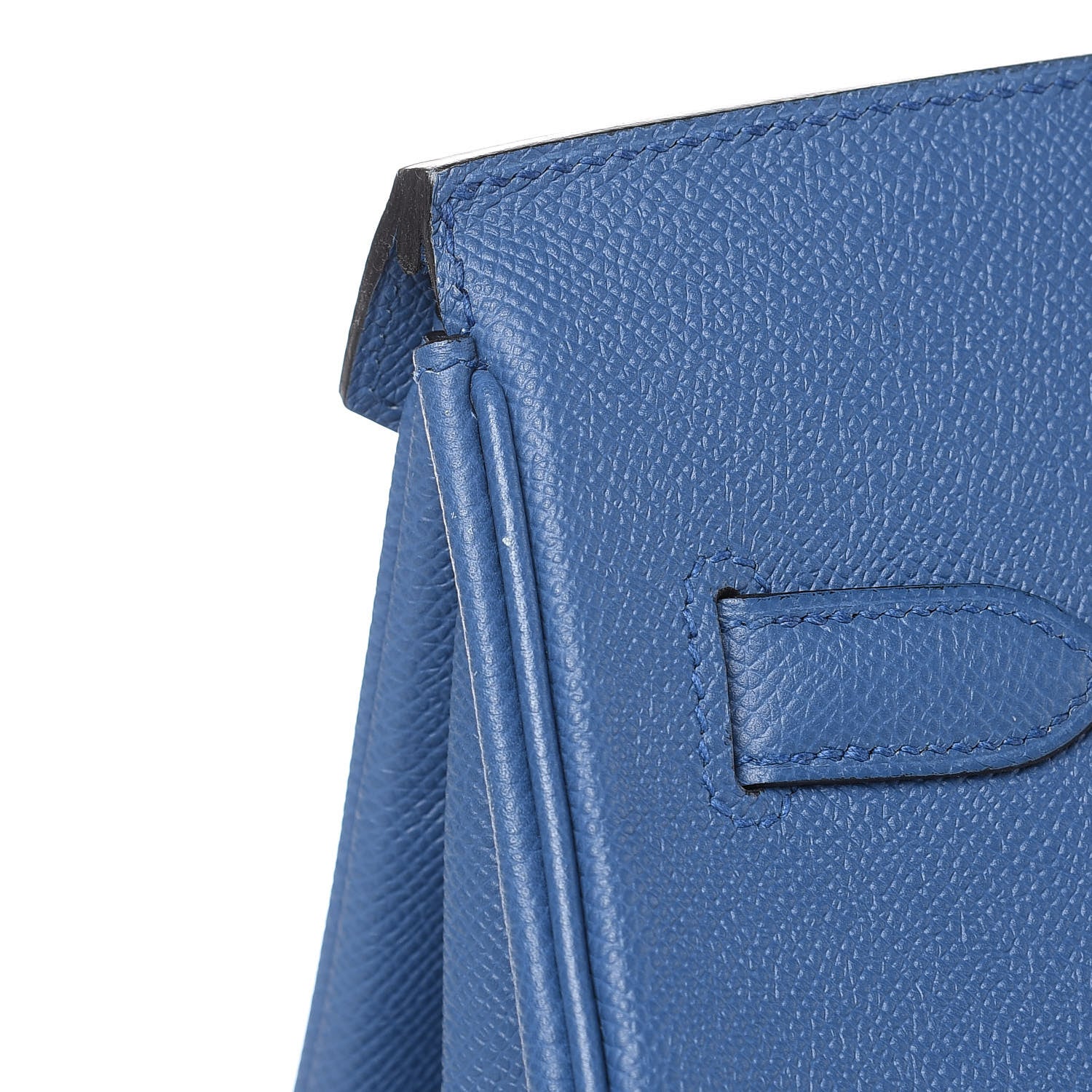 Hermes Epsom Birkin 35 Bleu Agate 28 of 34