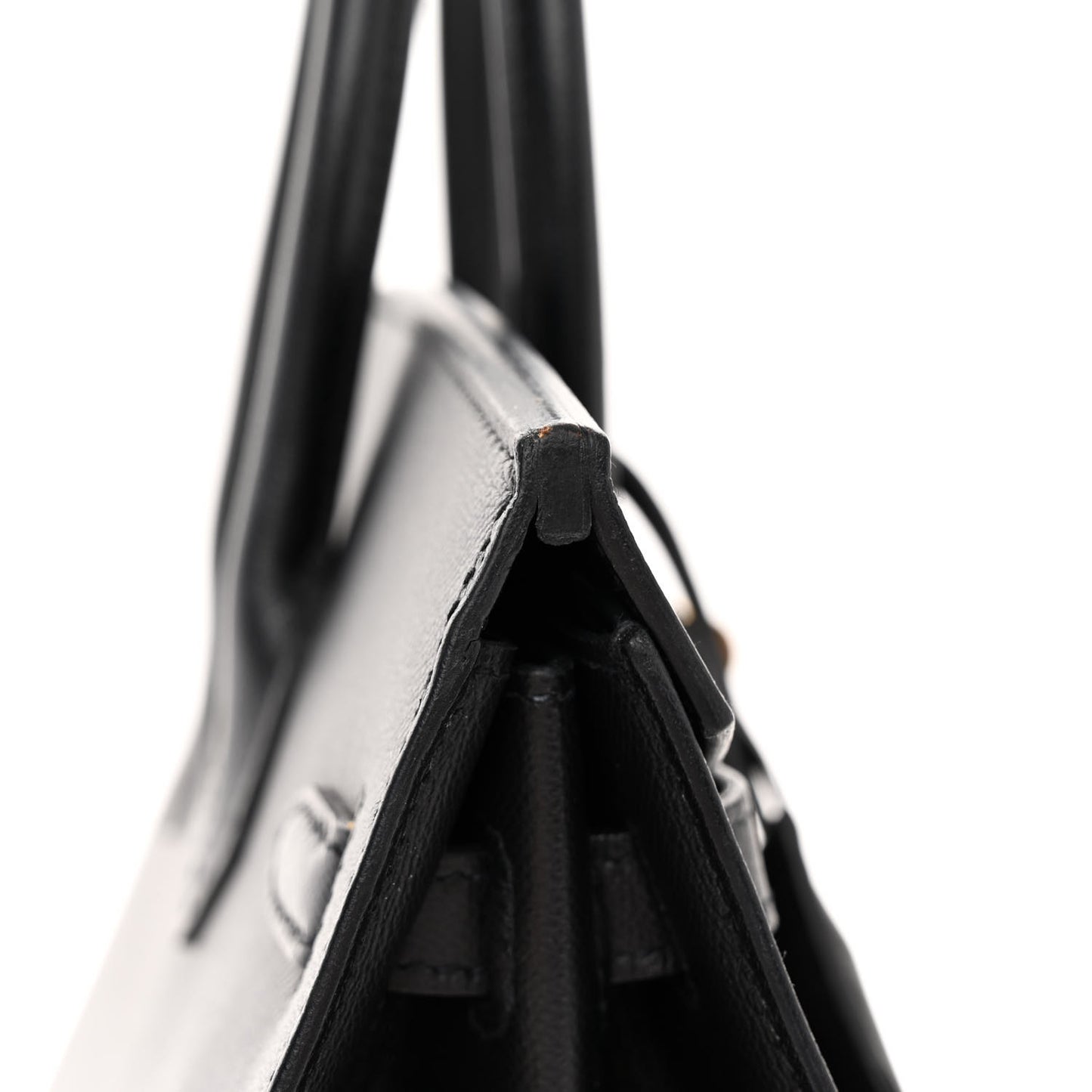 Madame Calfskin Birkin Sellier 25 Black