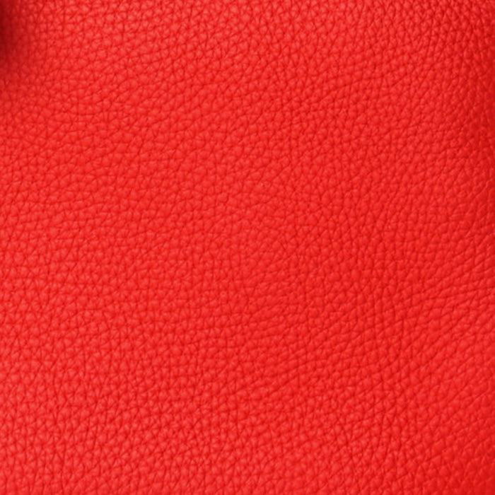 swatch of hermes vermillion in togo FASHIONPHILE