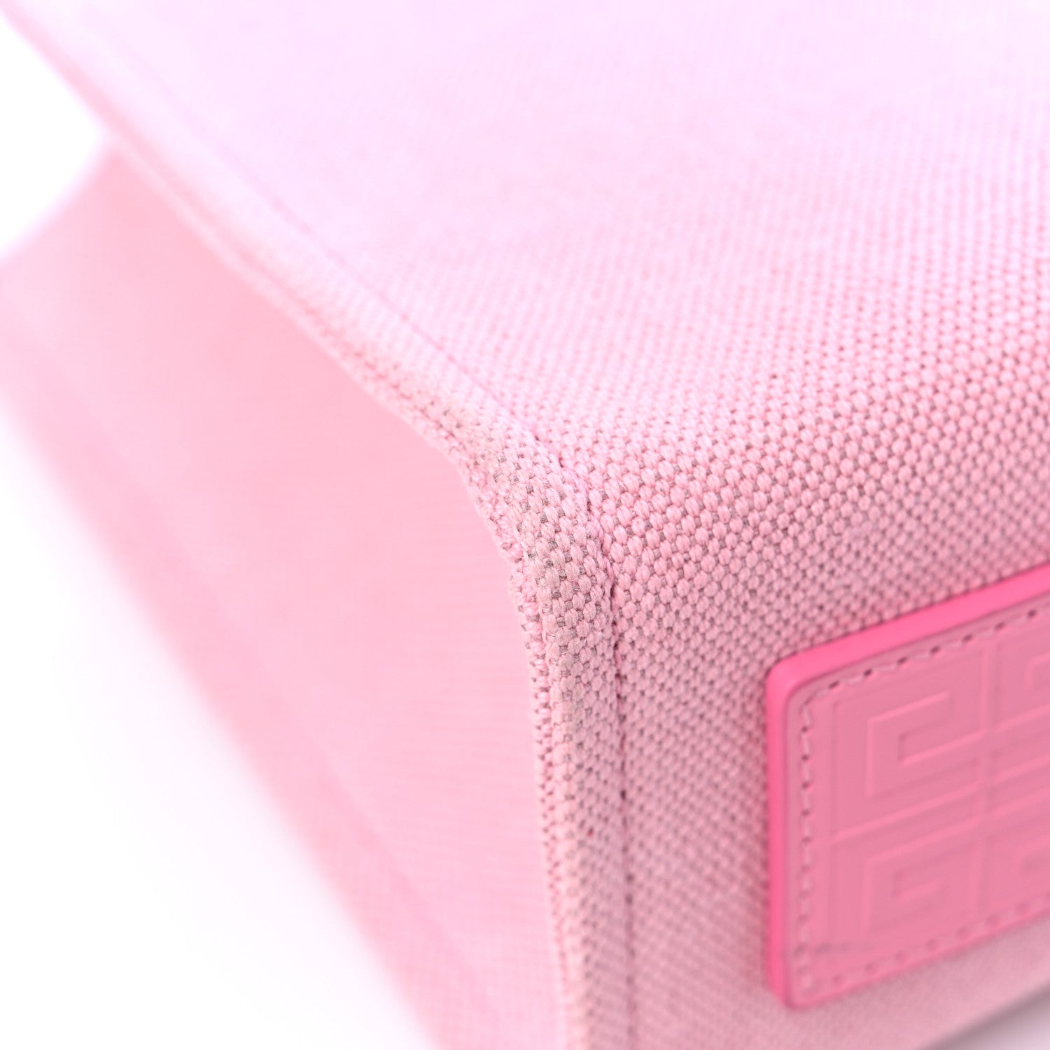 Givenchy Canvas Mini G Shopping Tote Bright Pink 11 of 12