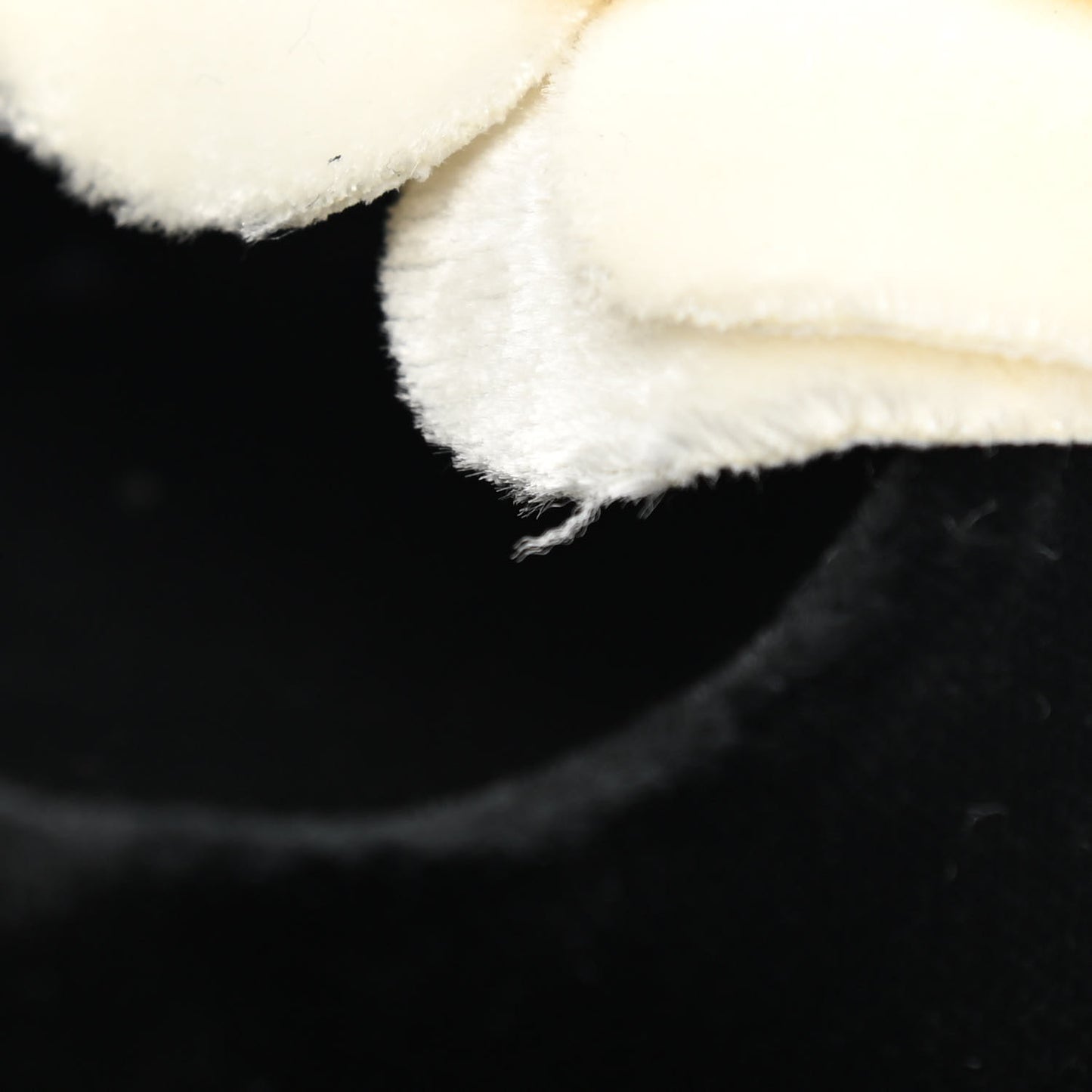 Velvet Camellia Pumps 37.5 Black