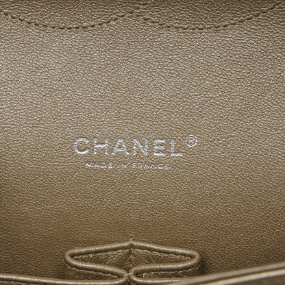 Chanel Metallic Lambskin Quilted Maxi Double Flap Gold 6 of 7