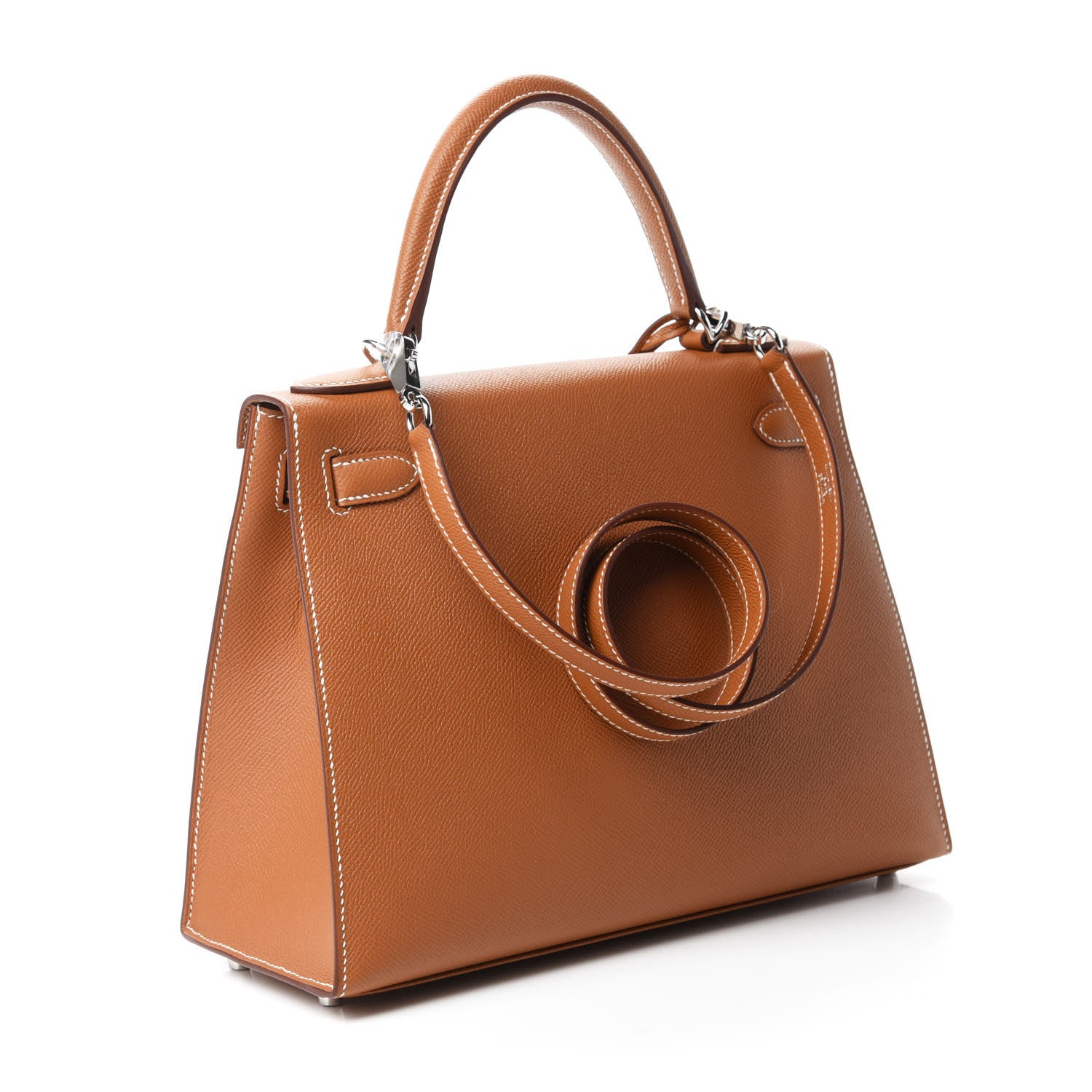 Hermes Epsom Kelly Sellier 28 Gold 3 of 10