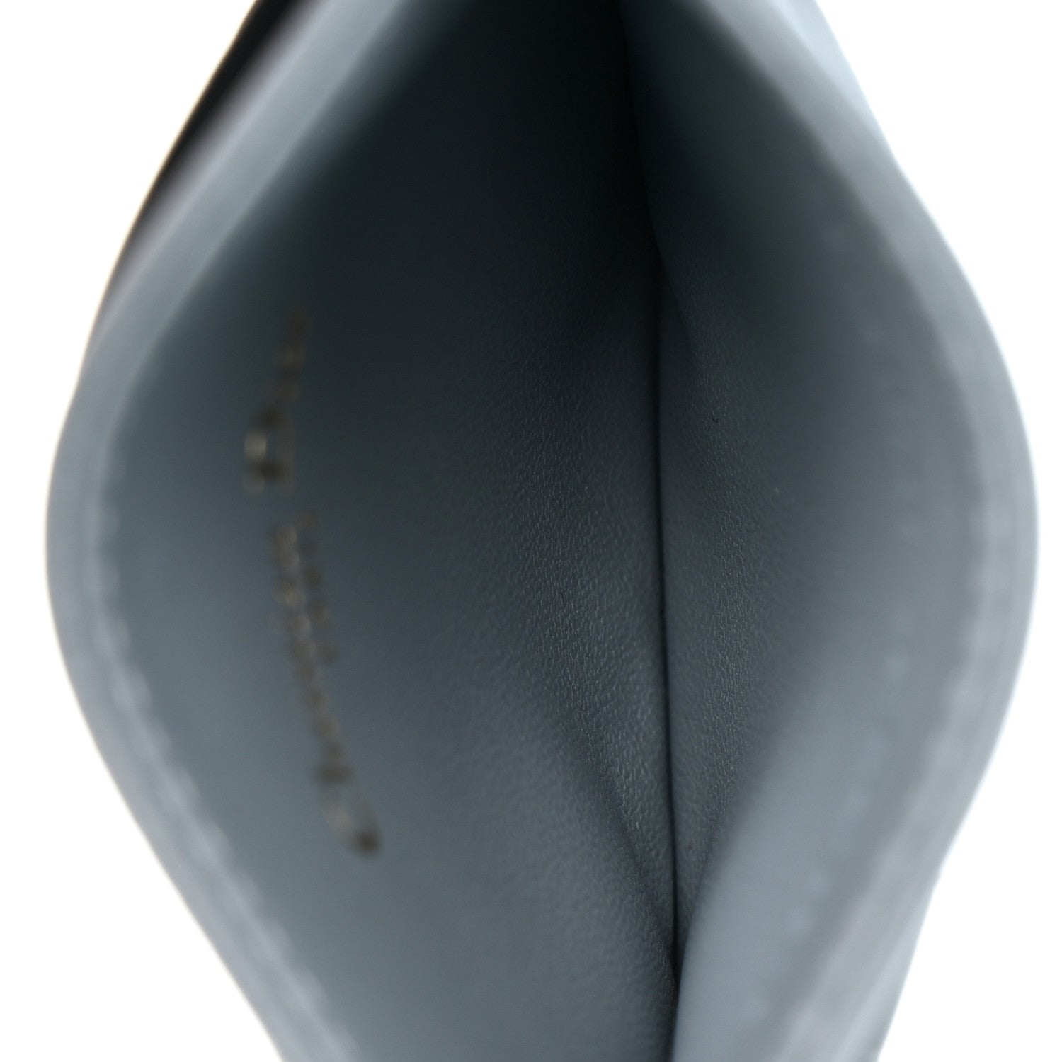 Christian Dior Supple Calfskin Cannage Caro Five-Slot Card Holder Cloud Blue 5 of 8