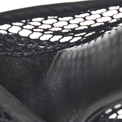 Bottega Veneta Mesh Nappa Chunky Chain Sandals 38 Black 9 of 10