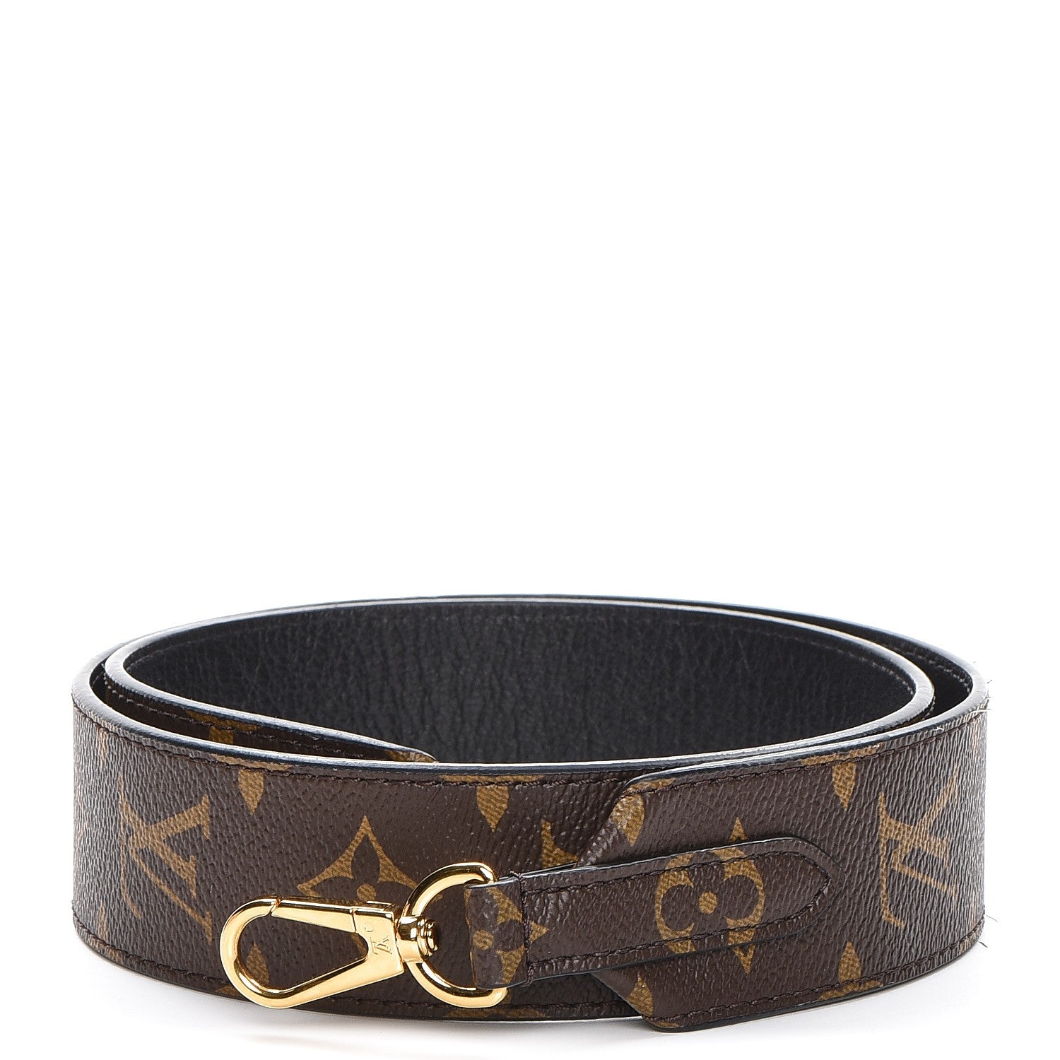 Louis Vuitton Monogram Bandouliere Shoulder Strap Black 1 of 4