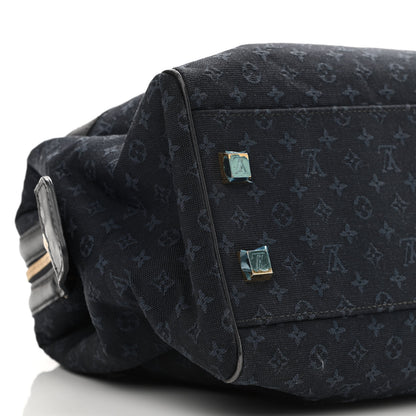 Louis Vuitton Mini Monogram Josephine GM Navy 15 of 22