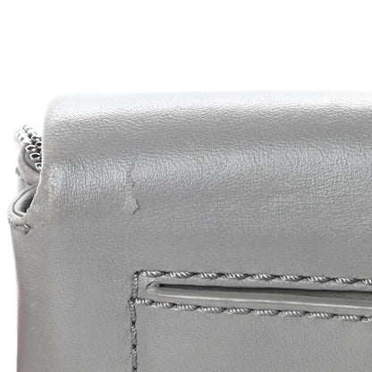 3.1 Phillip Lim Calfskin Alix Soft Flap Clutch Grey 15 of 18