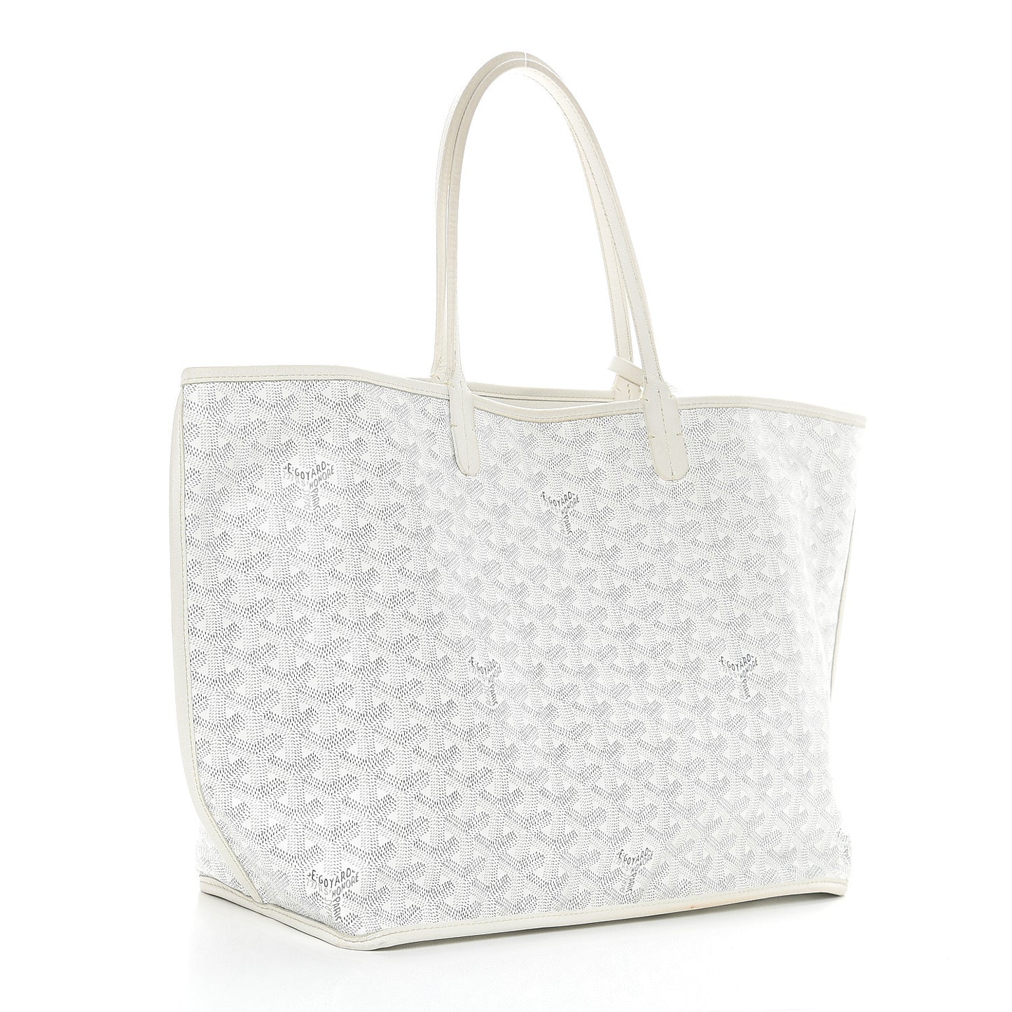 Goyardine Reversible Anjou PM White