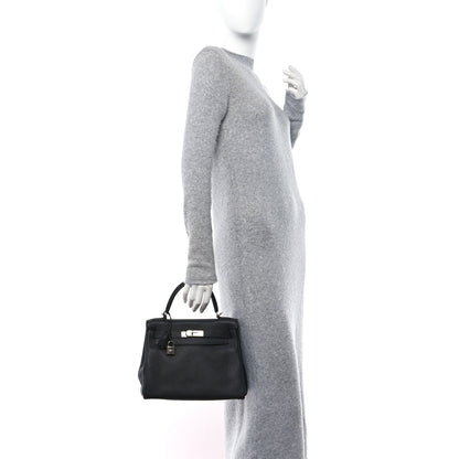 Hermes Togo Kelly Retourne 28 Black 2 of 10
