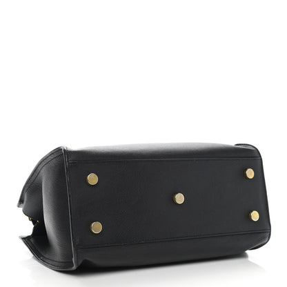 Saint Laurent Calfskin Monogram Baby Downtown Cabas Black 4 of 12