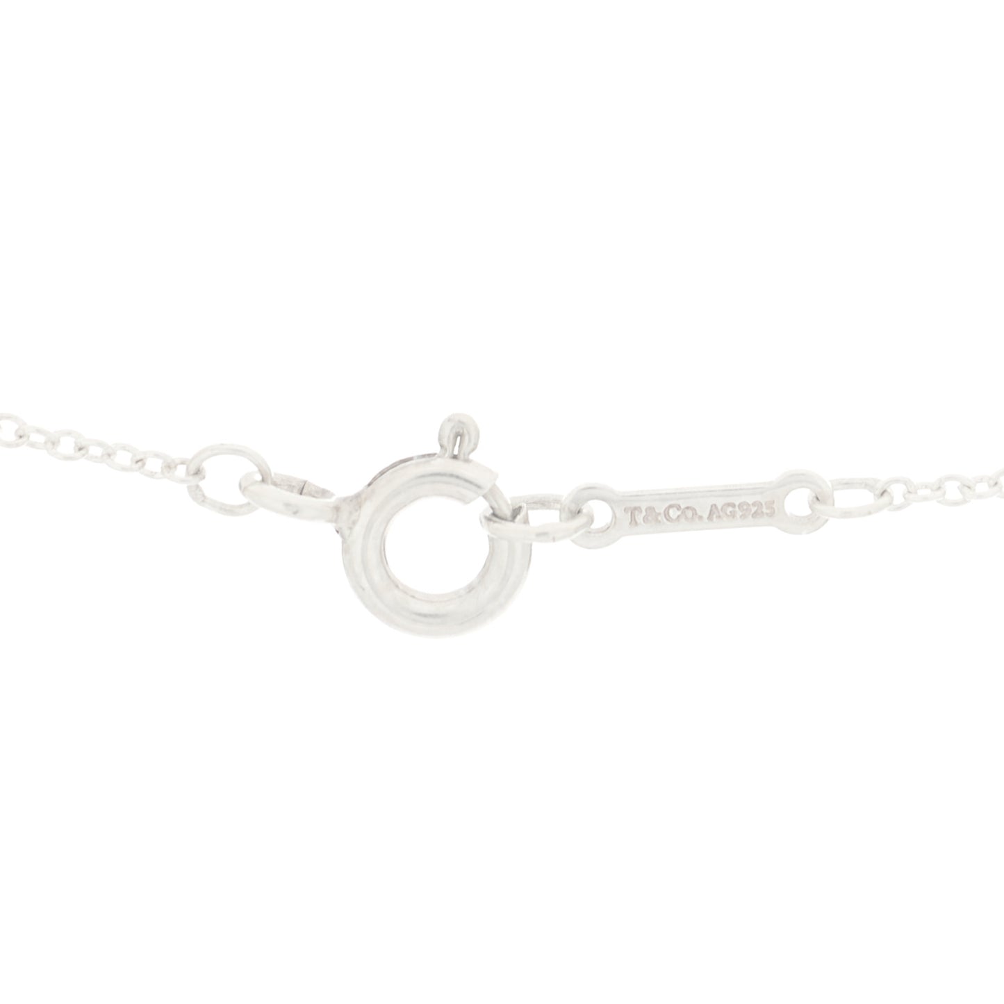 Sterling Silver Diamond Loving Heart Clover Pendant Necklace