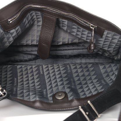 Proenza Schouler Suede Fringe Medium PS1 Satchel Black 5 of 8