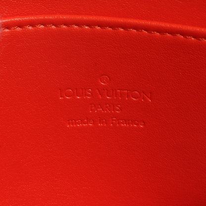 Louis Vuitton Vernis Trousse Cosmetic Pouch Orange Sunset 4 of 6