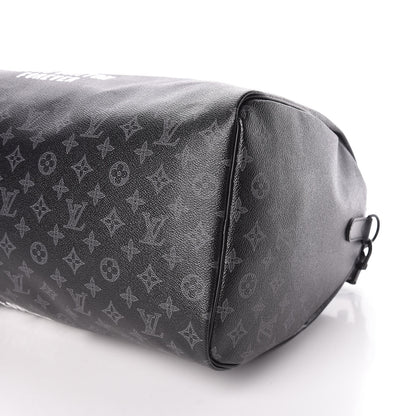 Louis Vuitton Monogram Eclipse Vivienne Keepall Bandouliere 50 9 of 10