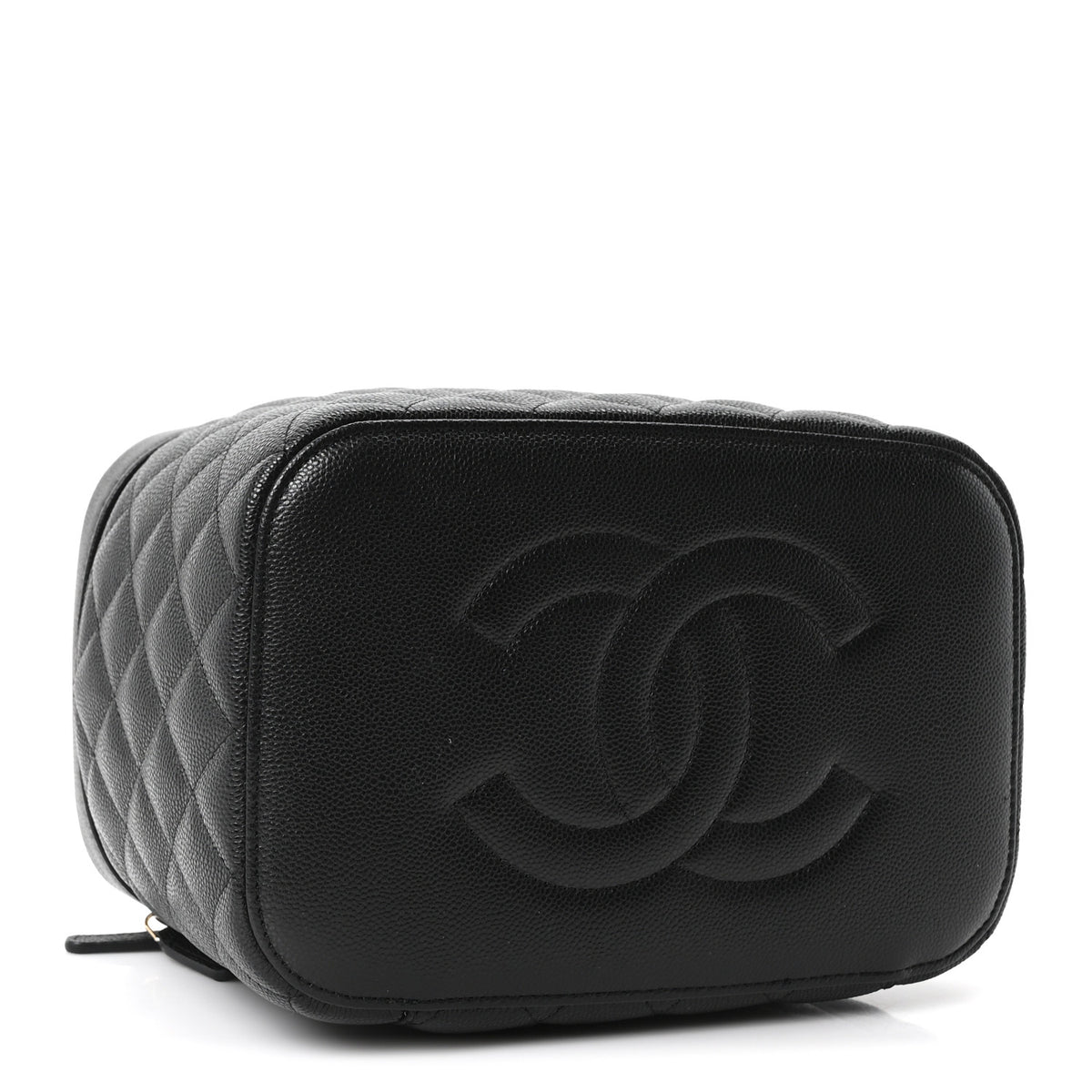 Chanel Caviar Quilted Large Vanity Pouch Black 4 of 11