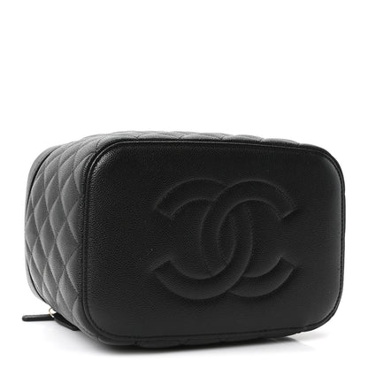 Chanel Caviar Quilted Large Vanity Pouch Black 4 of 11
