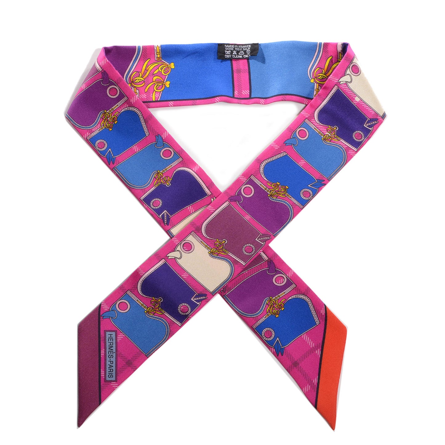 Silk Camails Twilly Scarf