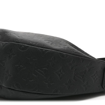 Louis Vuitton Calfskin Monogram Shadow Hobo Hamac Black 9 of 9