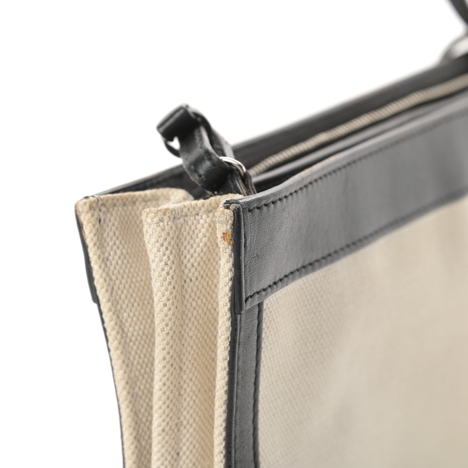 Balenciaga Cotton Canvas Pochette Crossbody Bag Black 13 of 16