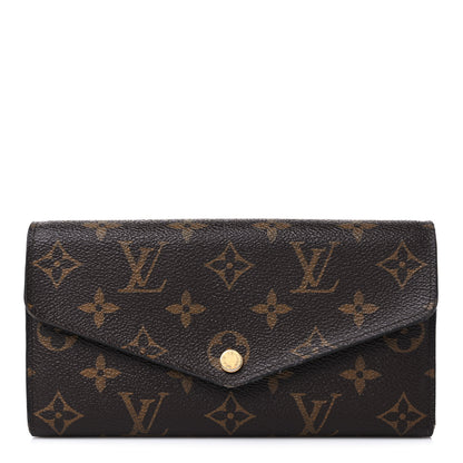 Louis Vuitton Monogram Sarah Wallet NM Rose Ballerine 1 of 22