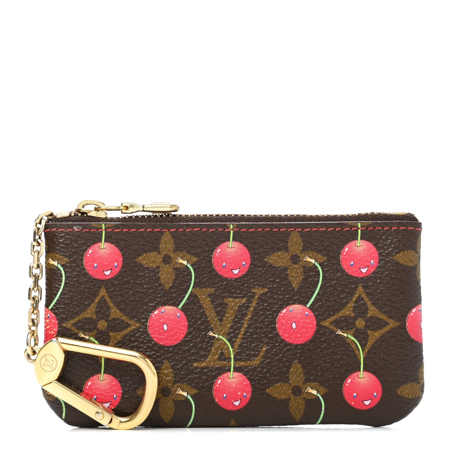 Monogram Cerises Key Pouch