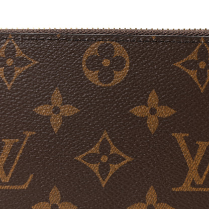 Louis Vuitton Monogram Clemence Wallet Fuchsia 6 of 9