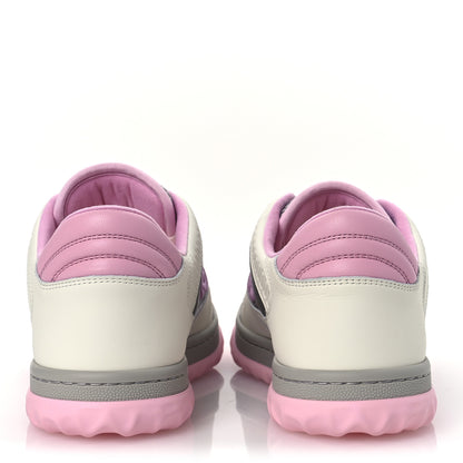 Gucci Dali Soft Calfskin Womens Mac80 Sneakers 37 Off White Grey Sky Light Rose 6 of 11
