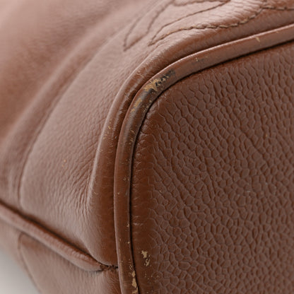 Chanel Caviar CC Shoulder Bag Brown 13 of 14