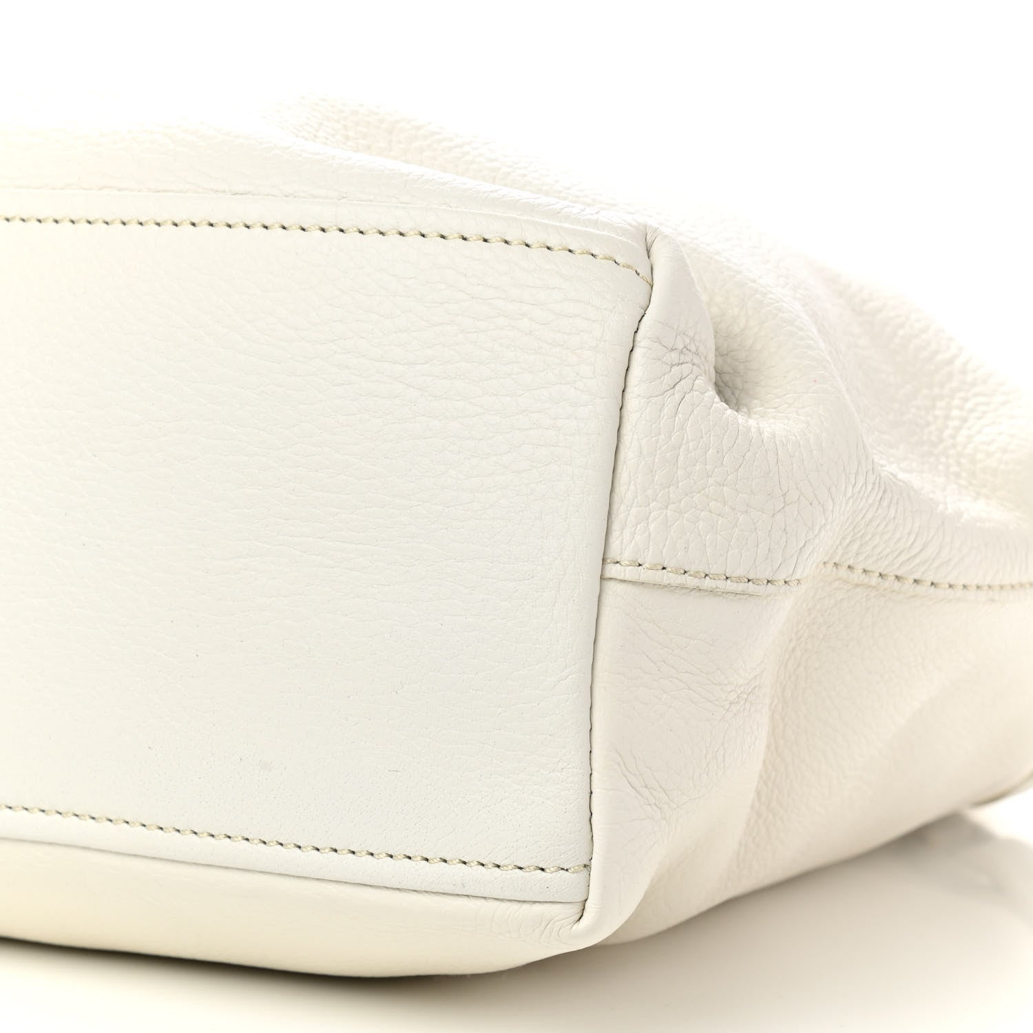 Prada Vitello Daino Shoulder Bag White 11 of 13
