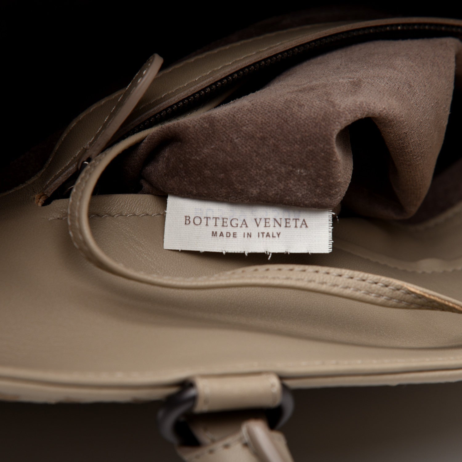 Bottega Veneta Nappa Intrecciato Milano Tote Mink 9 of 13
