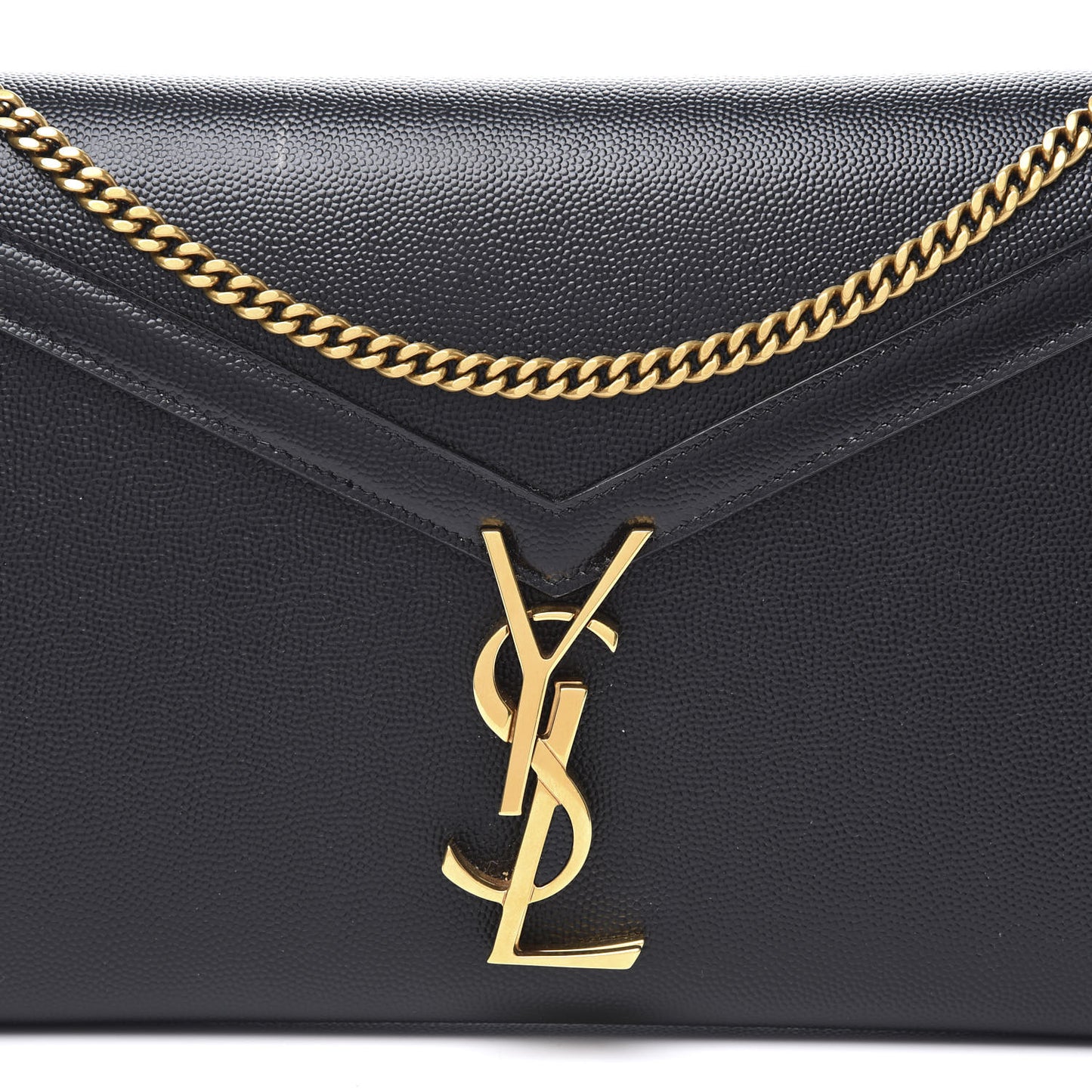 Grain De Poudre Monogram Cassandra Chain Wallet Black Rouge Legion