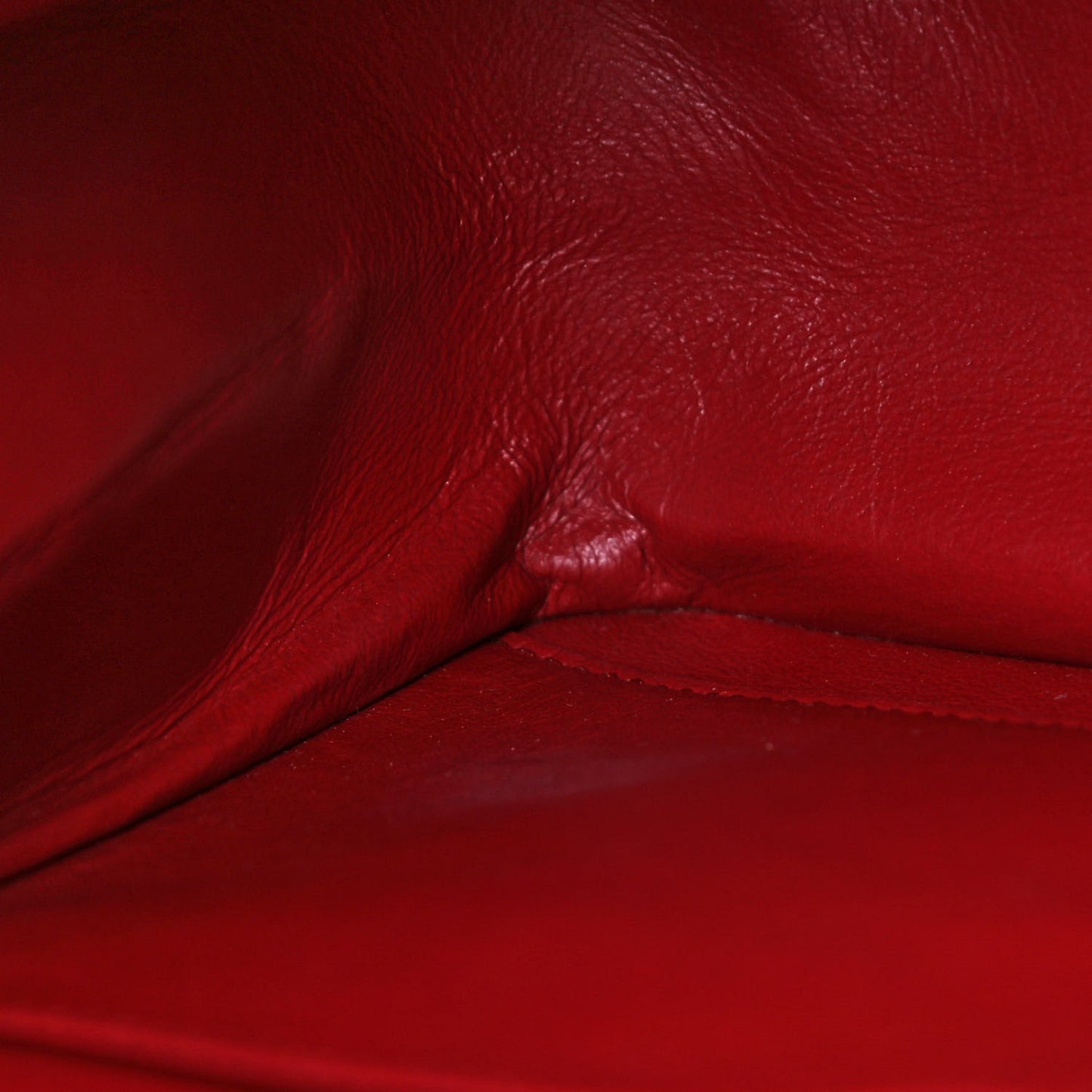 Aged Calfskin Quilted 2.55 Reissue 227 Flap Red