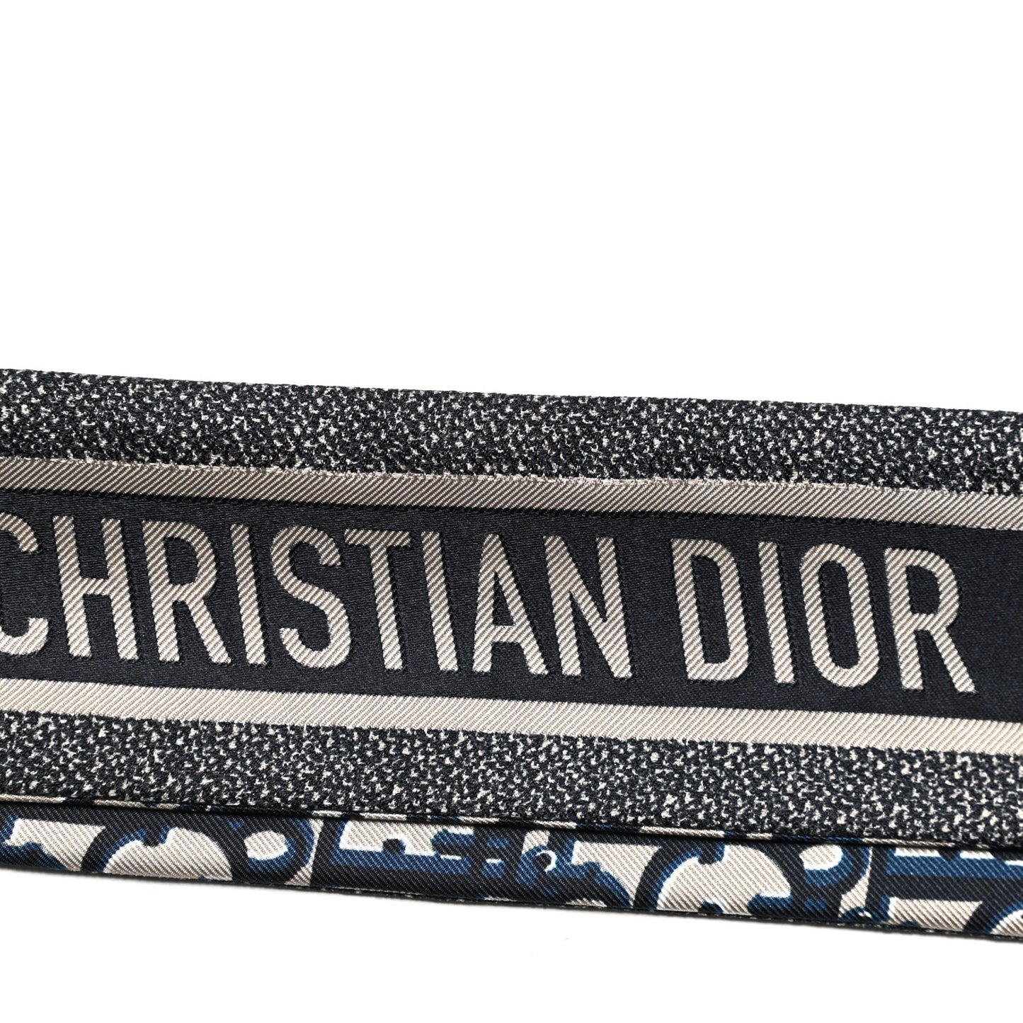 Silk Oblique Mitzah Scarf Blue