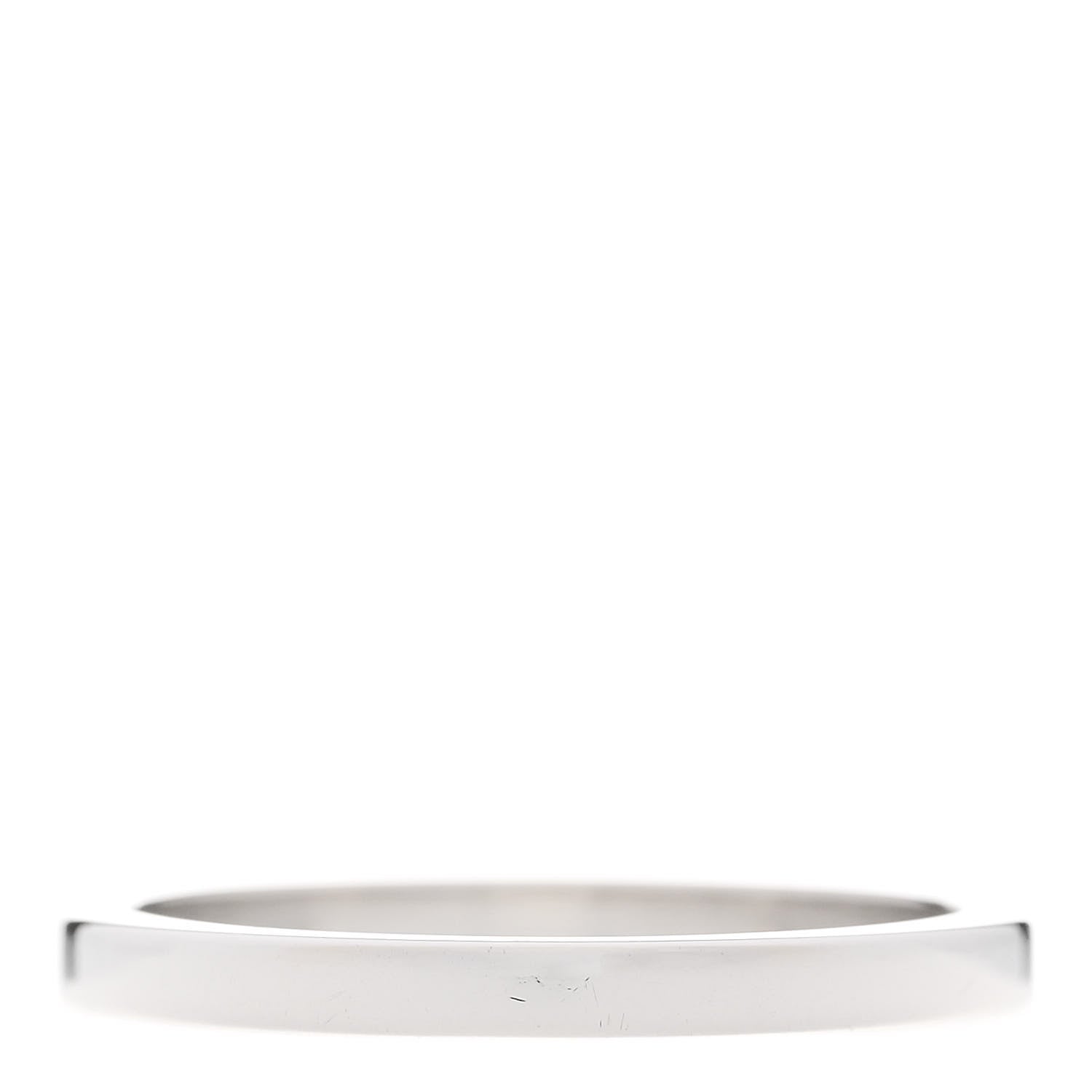 Tiffany Platinum Novo Band Ring 54 7 3 of 5