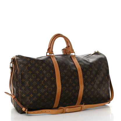 Louis Vuitton Monogram Keepall Bandouliere 55 3 of 9
