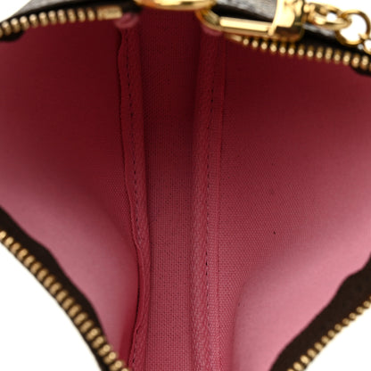 Louis Vuitton Monogram 2022 Christmas Animation Paris Mini Pochette Accessories Pink 5 of 7