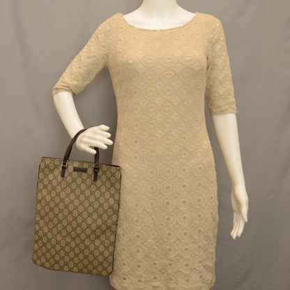 Gucci GG Plus Monogram Flat Vertical Tote Ebony 2 of 7