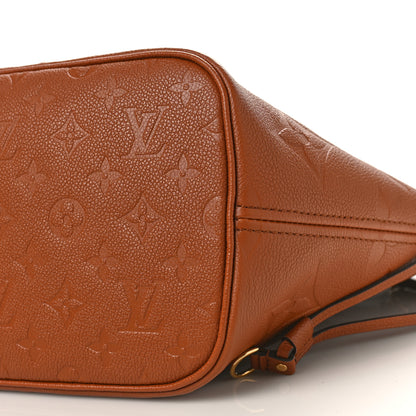 Louis Vuitton Empreinte Monogram Giant Neverfull MM Cognac 10 of 10