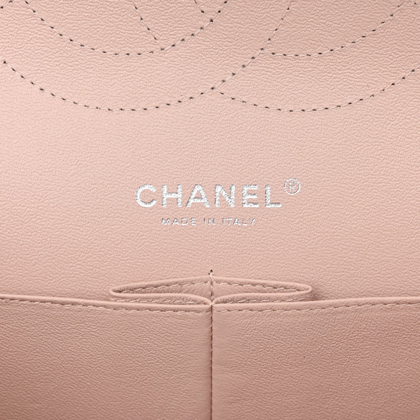 Caviar Quilted Jumbo Double Flap Light Pink