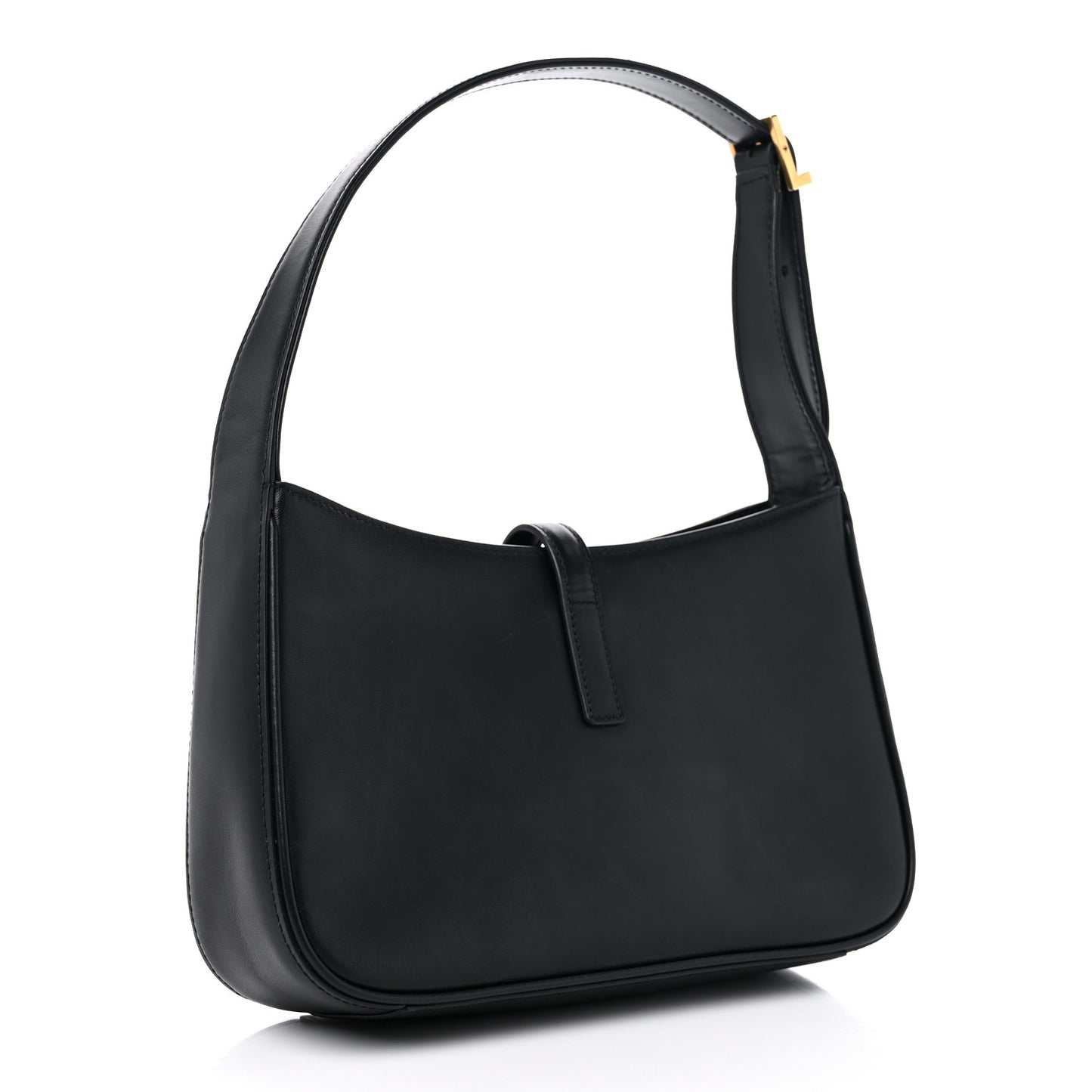 Smooth Calfskin Le 5 A 7 Hobo Black