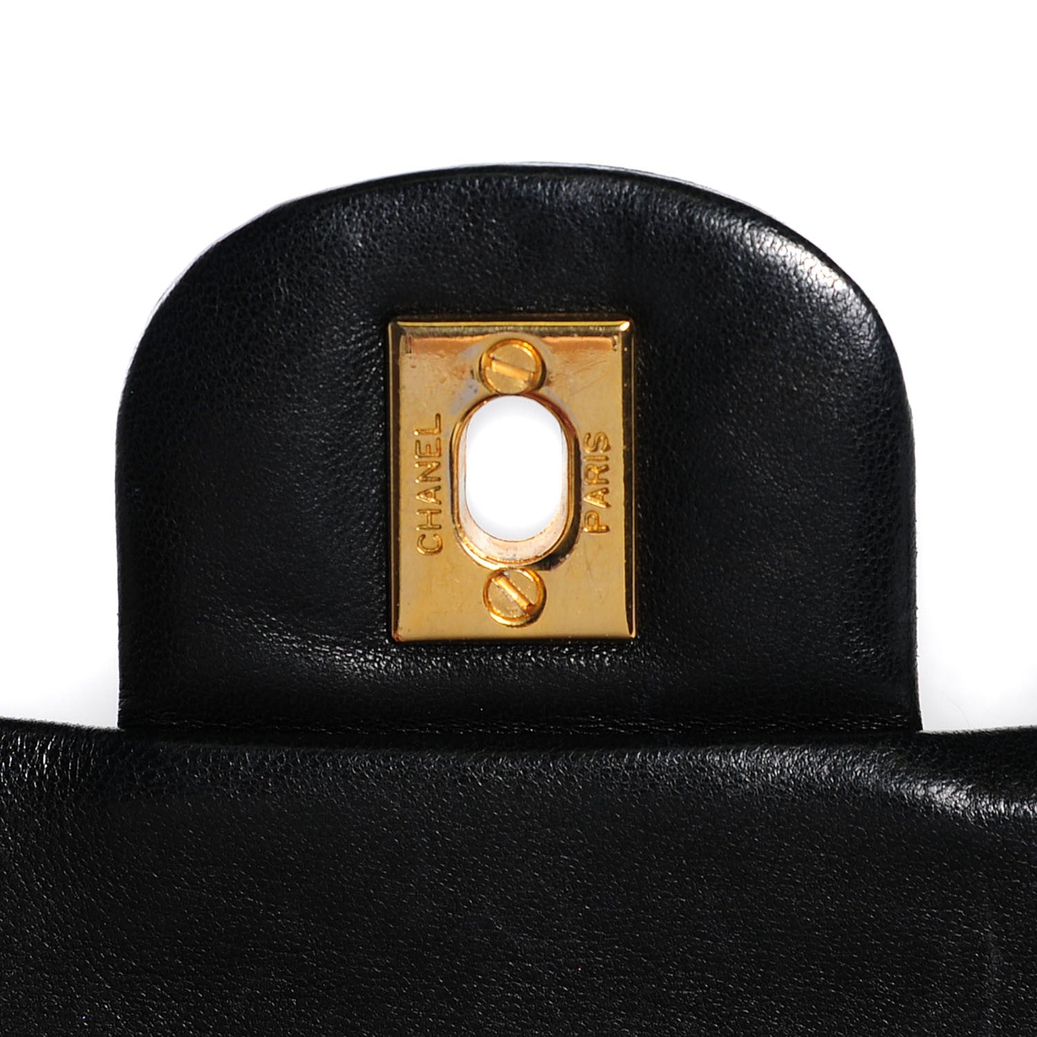 Chanel Lambskin Medium Double Flap Black 5 of 9