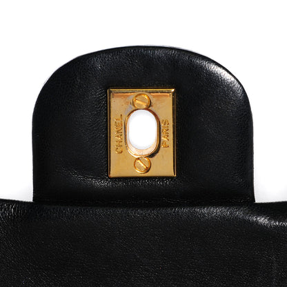 Chanel Lambskin Medium Double Flap Black 5 of 9