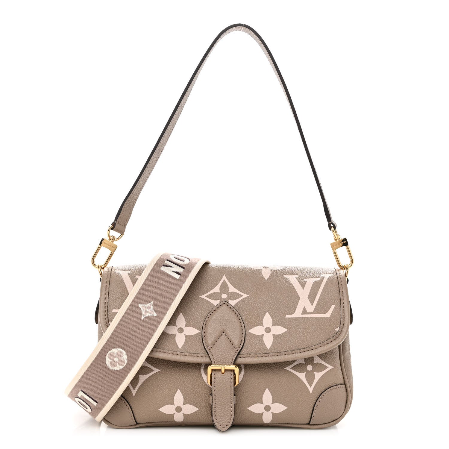 Louis Vuitton Empreinte Monogram Giant Diane Tourterelle Creme 1 of 10
